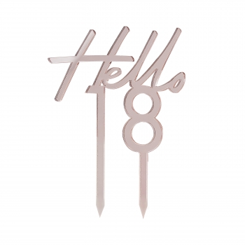 Torten Topper - Hello 18